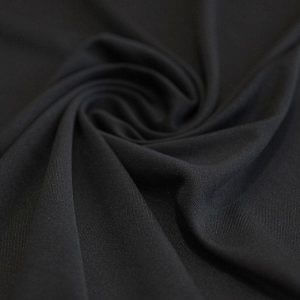Ткань подкладочная стрейч цвет чёрный